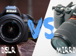 DSLR vs Mirrorless Camera