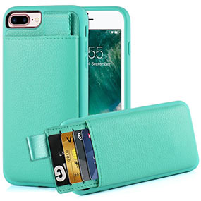 LAMEEKU iPhone 7 Plus case with card holder