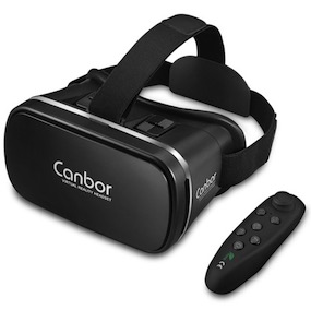 Canbor VR headset with remote for iPhone 7 Plus