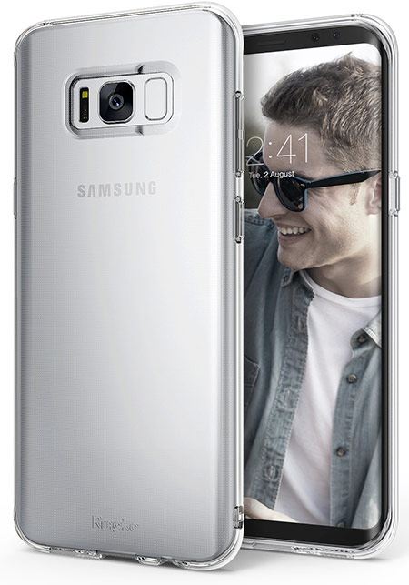 best samsung galaxy s8 clear case from ringke