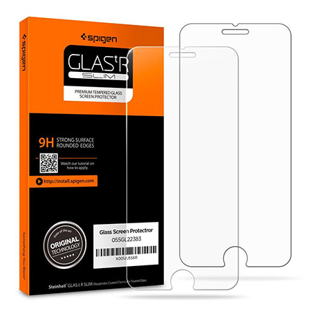 best iphone 8 plus tempered glass screen protector from spigen